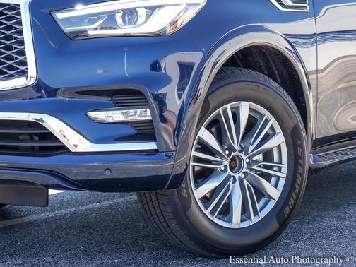 Hermosa Blue 2024 INFINITI QX80 Luxe