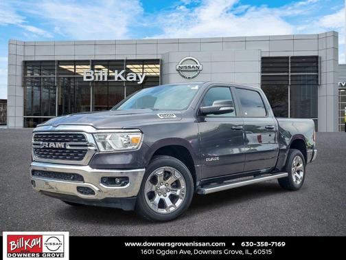 Granite Crystal Metallic Clearcoat 2022 RAM 1500 Big Horn/Lone Star