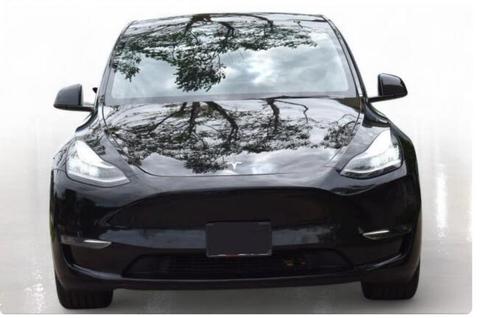 Solid Black 2022 Tesla Model Y Long Range Dual Motor All-Wheel Drive