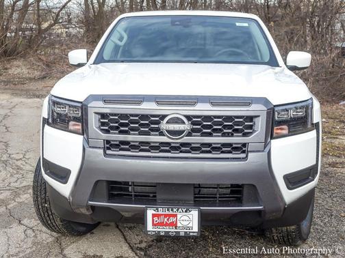 Glacier White 2026 Nissan Frontier SV