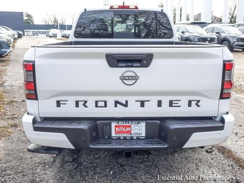 Glacier White 2026 Nissan Frontier SV