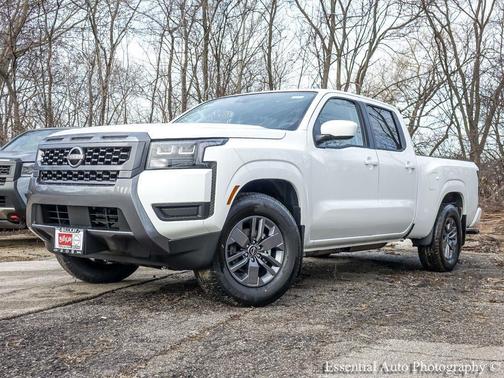 Glacier White 2026 Nissan Frontier SV