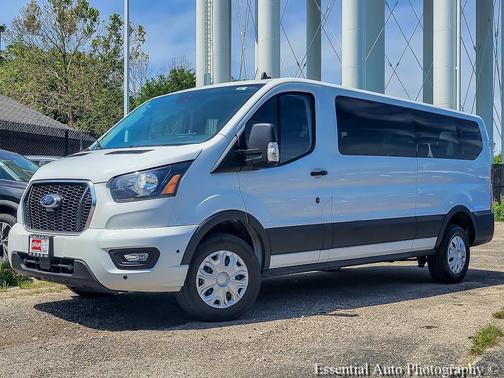 Oxford White 2025 Ford Transit-350 XLT