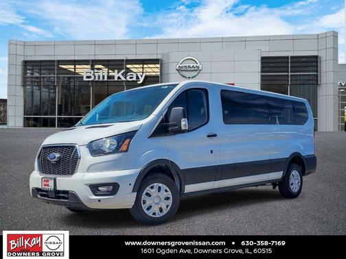 Oxford White 2025 Ford Transit-350 XLT
