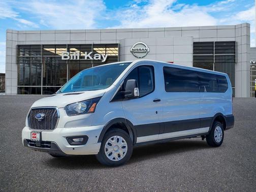 Oxford White 2025 Ford Transit-350 XLT