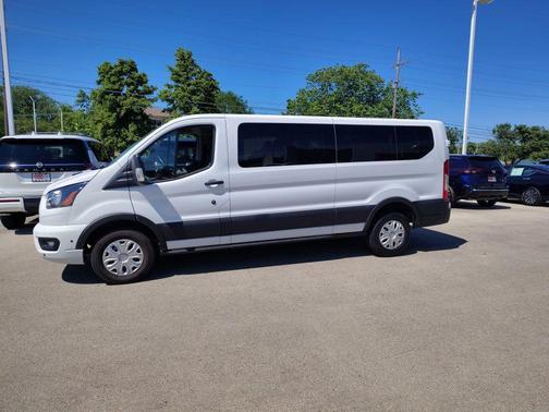 Oxford White 2025 Ford Transit-350 XLT