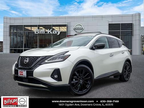 Pearl White Tricoat 2024 Nissan Murano SV Intelligent AWD