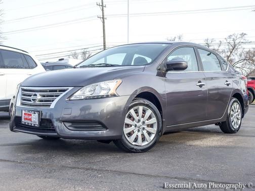 Amethyst Gray 2015 Nissan Sentra SV