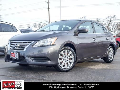 Amethyst Gray 2015 Nissan Sentra SV