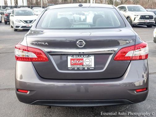 Amethyst Gray 2015 Nissan Sentra SV