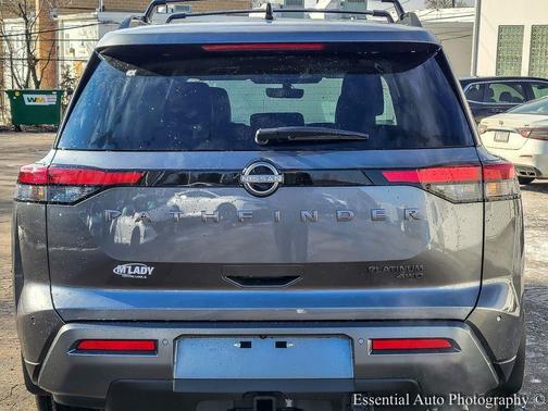 Gun Metallic 2026 Nissan Pathfinder Platinum