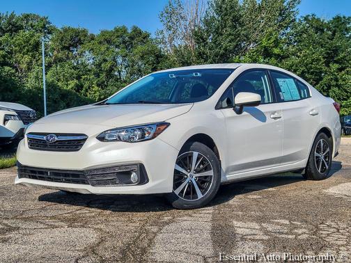 Crystal White Pearl 2023 Subaru Impreza Premium