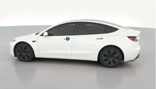 Pearl White Multi-Coat 2025 Tesla Model 3 Long Range