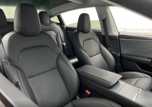 Pearl White Multi-Coat 2025 Tesla Model 3 Long Range