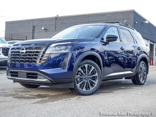 Deep Ocean Blue Pearl 2026 Nissan Pathfinder Platinum