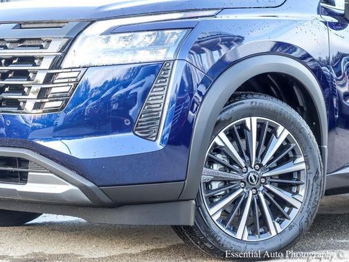 Deep Ocean Blue Pearl 2026 Nissan Pathfinder Platinum