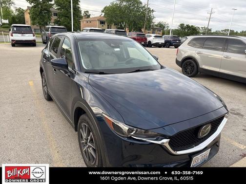 Deep Crystal Blue Mica 2018 Mazda CX-5 Touring