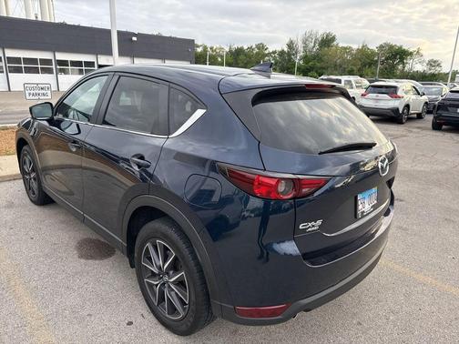 Deep Crystal Blue Mica 2018 Mazda CX-5 Touring