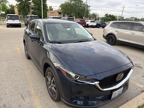 Deep Crystal Blue Mica 2018 Mazda CX-5 Touring