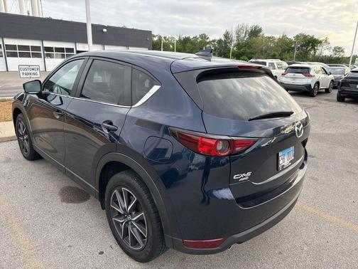 Deep Crystal Blue Mica 2018 Mazda CX-5 Touring
