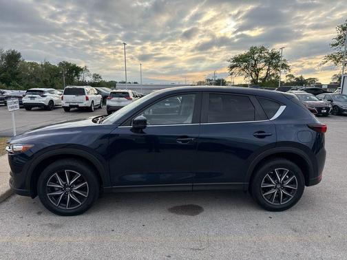 Deep Crystal Blue Mica 2018 Mazda CX-5 Touring