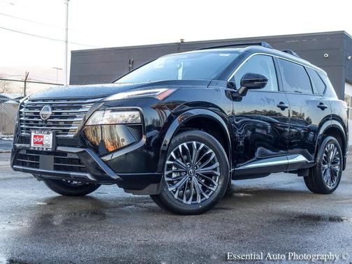 Super Black 2026 Nissan Rogue Platinum