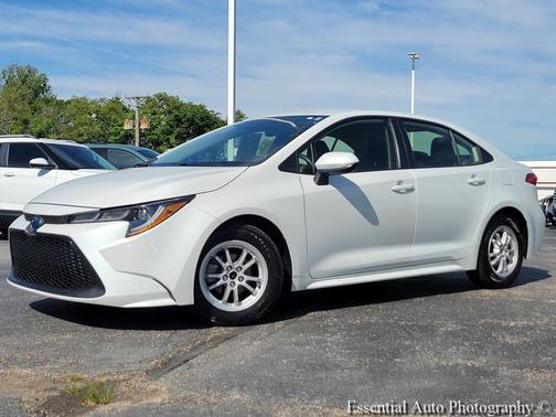 Wind Chill Pearl 2022 Toyota Corolla Hybrid LE