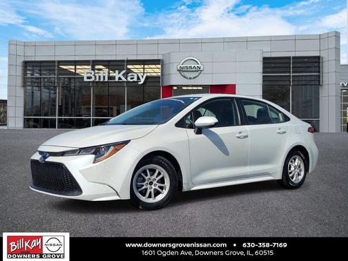 Wind Chill Pearl 2022 Toyota Corolla Hybrid LE