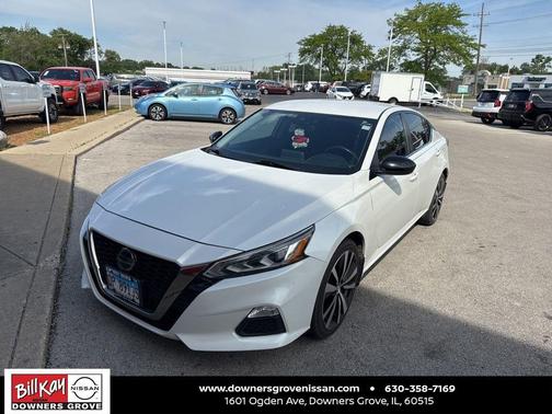 Pearl White Tricoat 2020 Nissan Altima SR Intelligent AWD
