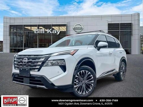 Everest White Pearl Tricoat 2026 Nissan Rogue Platinum
