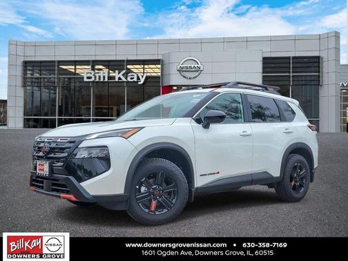 Everest White Pearl Tricoat 2026 Nissan Rogue Rock Creek
