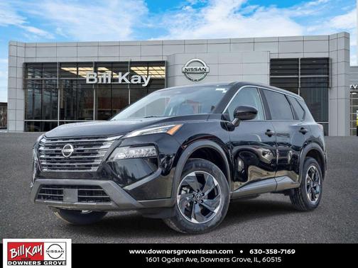 Super Black 2025 Nissan Rogue SV