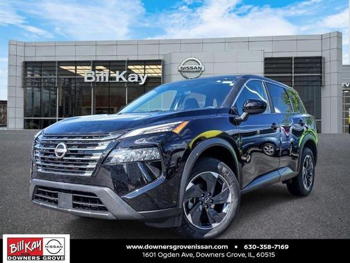 Super Black 2025 Nissan Rogue SV
