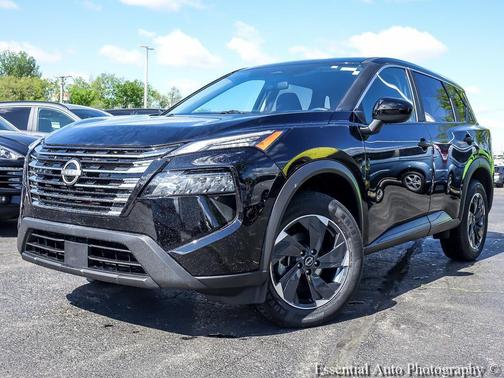 Super Black 2025 Nissan Rogue SV