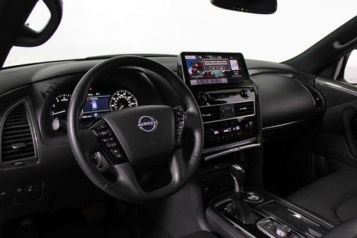 Aspen White Tricoat 2023 Nissan Armada SL 4WD