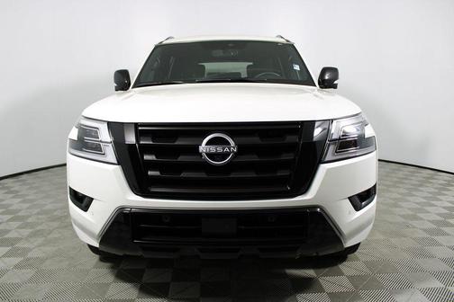 Aspen White Tricoat 2023 Nissan Armada SL 4WD