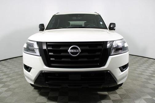 Aspen White Tricoat 2023 Nissan Armada SL 4WD