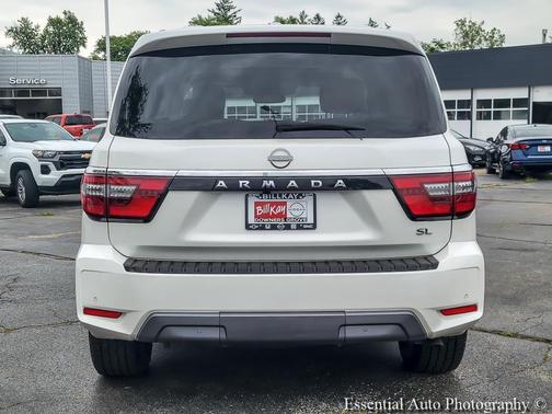 Aspen White Tricoat 2023 Nissan Armada SL 4WD