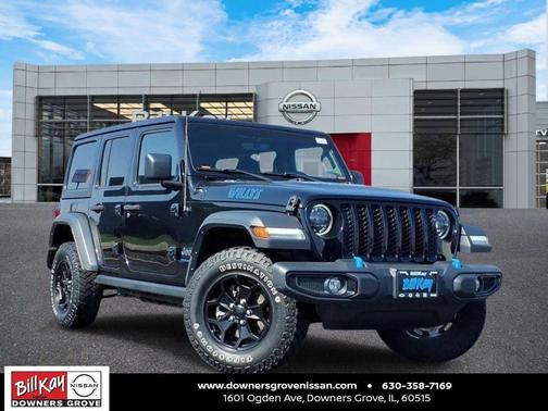 Black Clearcoat 2023 Jeep Wrangler 4xe Willys