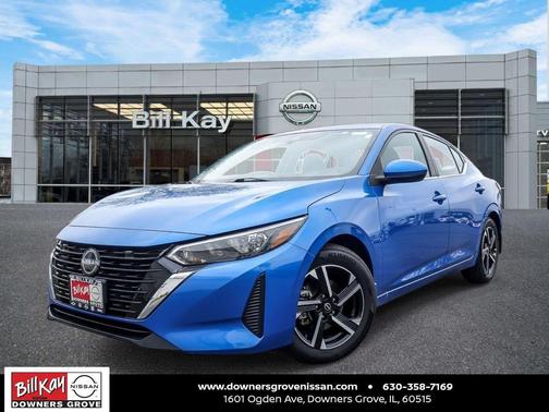 Electric Blue Metallic 2025 Nissan Sentra SV