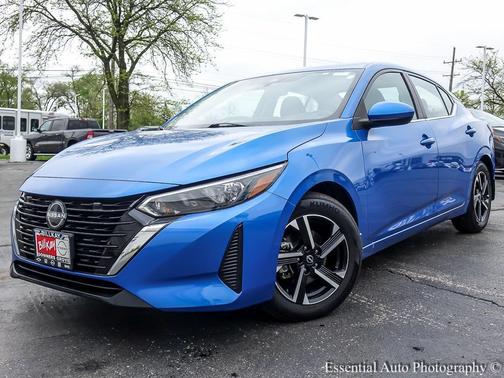 Electric Blue Metallic 2025 Nissan Sentra SV