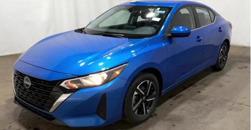Electric Blue Metallic 2025 Nissan Sentra SV