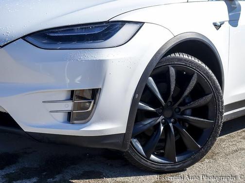 Pearl White Multi-Coat 2020 Tesla Model X Long Range Dual Motor All-Wheel Drive