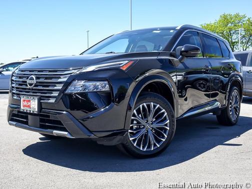 Super Black 2026 Nissan Rogue Platinum