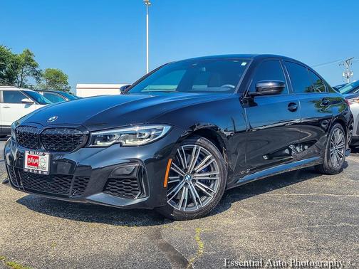 Black Sapphire Metallic 2021 BMW M340 M340i xDrive Sedan