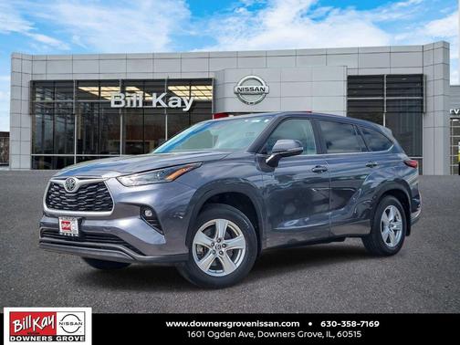 Magnetic Gray Metallic 2023 Toyota Highlander LE