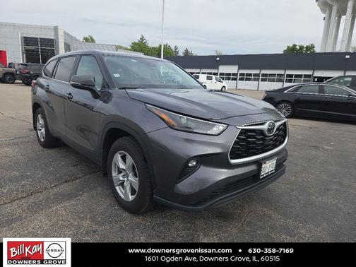 Magnetic Gray Metallic 2023 Toyota Highlander LE