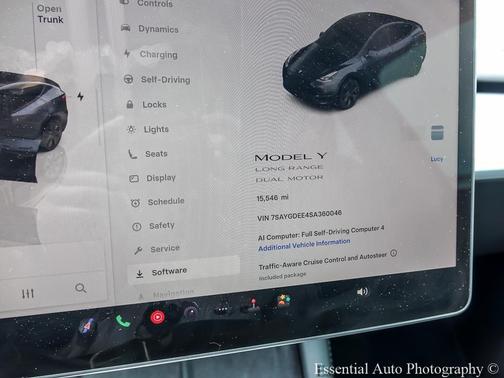 Stealth Grey 2025 Tesla Model Y Long Range Dual Motor All-Wheel Drive