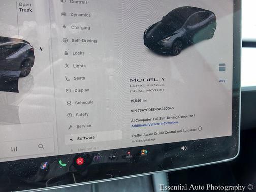 Stealth Grey 2025 Tesla Model Y Long Range Dual Motor All-Wheel Drive