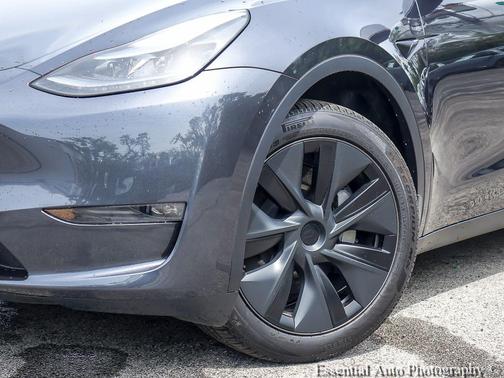 Stealth Grey 2025 Tesla Model Y Long Range Dual Motor All-Wheel Drive